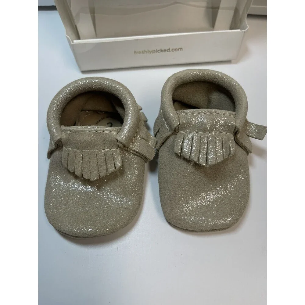 Freshly Picked Moccasin In Wink Sz 2 New